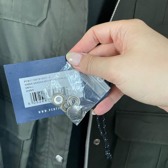 Madewell Penfield waxed rain utility jacket vassan coat mountain parka green - Picture 6 of 9